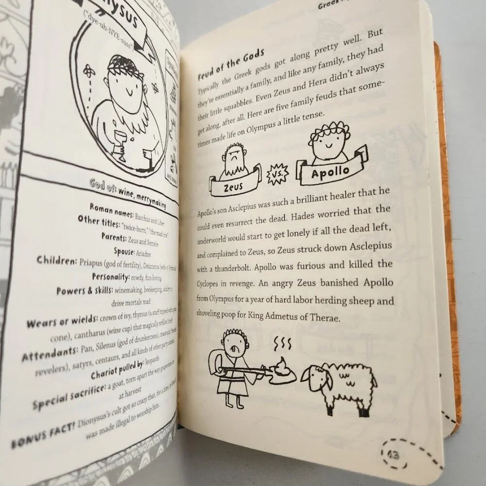 Greek Mythology Ken Jennings’ Junior Genius Guides Paperback Trivia Book 9781442